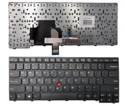 Lenovo Thinkpad T440, T440p, T440s, T450, T450s, T431s, E431, jossa on kehys ja "trackpoint".