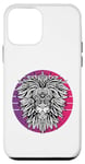 Coque pour iPhone 12 mini Lion complexe tribal force psychédélique courage majestueux