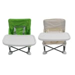 Portable Booster Baby Toddler Booster Folding Chair With Tray