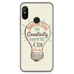 Housse En Gel TPU Pour XIAOMI REDMI 6 PRO / Mi A2 LITE Design CREATIVITY Dessins