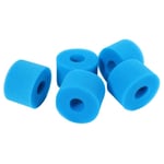 Bleu - 5 Filtres nettoyants pour piscine et aquarium en biomousse Intex de type S1, ces éponges filtrantes sont lavables et réutilisables. 5 unités. 10,8x7,3x4 cm