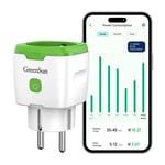 Prise Connectee Programmateur Prise Electrique Prise Programmable Vesync App Prise Connectee Alexa 2,4Ghz Minuteur Prise Electrique Prise Minuteur Prise Compteur D'Energie 16A Smart Plug