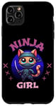 Coque pour iPhone 11 Pro Max Ninja Girl T-Shirt