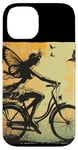 iPhone 14 Fairy and butterflies on bike for boys and girls Case