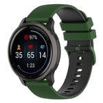 Garmin Vivoactive 4 , Venu 2, Forerunner 255 osv., Klokkebånd (22 mm) - Army Green / Black