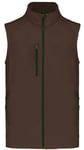 Bodywarmer Softshell - Gilet Sans Manches - K403 - Marron - Homme