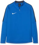 Nike Academy18 Drill Top Haut d'entrainement Enfant, Royal Blue/Obsidian/(White), S