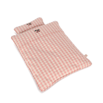 Konges Slöjd Sängkläder Till Docksäng Powder Pink Check