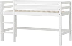 Hoppekids ECO Dream Semi-high Bed 170x60, Vit