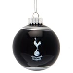 Tottenham Hotspur FC Fc Julglas Bauble One Size Svart