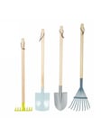 Small Foot - Wooden Garden Tools 4dlg.