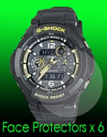 Casio GW3500B-1A G-Shock Aviator watch face protector x 6...WATCH NOT INCLUDED