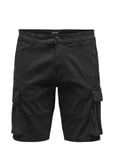 ONLY & SONS Onscam Stage Cargo Shorts 6689 Life Noos Svart