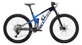 Vtt tout suspendu trek top fuel 9 7 shimano slx   xt 12v 29   bleu   gris 2023