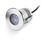 Lampe de piscine sous-marine à LED, 3W 12V-24V DC, aluminium en acier inoxydable étanche IP68, pour marches de fontaine d'étang de piscine hors sol