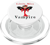 Little Miss Vampire Funny Halloween Toddler Girl Girly Girls PopSockets PopGrip for MagSafe