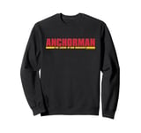 Anchorman The Legend Of Ron Burgundy Colour Logo Sweatshirt