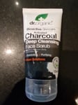 dr. organic Bioactive Skincare Activated Charcoal Face Scrub (GT100)
