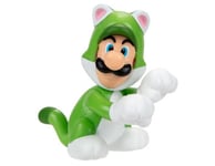 Nintendo Super Mario Cat Luigi Figurine Jakks Pacific