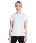 PUMA Femme Run Favorites Velocity Tee W T-shirts, Puma Blanc, XS EU