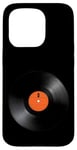 Coque pour iPhone 15 Pro Tourne-disque vinyle rétro