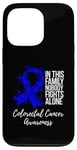 iPhone 13 Pro Family Support Dark Blue Ribbon Colorectal Cancer Awareness Case