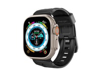 Spigen Amp07105, Bånd, Smartwatch, Sort, Apple, Apple Watch 49Mm, 45Mm, 44Mm, 42Mm, Termoplastisk Polyuretan (Tpu)