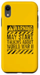 iPhone XR Funny Warning Sign May Start Talking About World War II Case