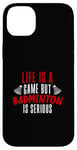 iPhone 14 Plus Life is a Game but Badminton is Serious Case