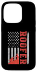 Coque pour iPhone 14 Pro Réparation de toiture de toiture pour toiture de toiture, bardeaux, maisons, fixation de toits