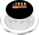 EST - 1956 - True Classic - Vintage Retro Aesthetic Birthday PopSockets PopGrip for MagSafe