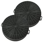 Spares2go Carbon Charcoal Filter for Siemens Cooker Hoods/Kitchen Vents (Pack of 2)