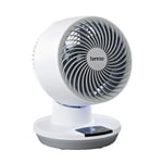 Benross 43909 12-Inch Air Circulator Fan/Tilting & Oscillating Desk Fan / 3 Speed Settings/Touch Panel & Remote Controls / 8 Hour Timer/White Colour / 40W