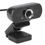 Webcam Computer Camera With Mic For PC Laptop Desktop Video Call W8 1080P Bl New