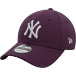 New Era 9FORTY League Essential New York Yankees Cap - Lilla - str. ONESIZE