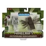 Minecraft Deluxe 2 Action Figure Pack - Skeleton Spider Jockey and Spider