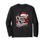 Christmas of the Claus Brothers Christmas Pajamas Boys Long Sleeve T-Shirt