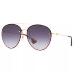 Gucci GG0351S Women's Aviator Sunglasses