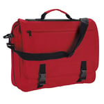 20 x Red Messenger Bag's Briefcase Work Office College Case Wholesale Job Lot