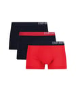 Emporio Armani Boxer shorts 3 Pack Mens Red Cotton - Size Small