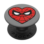 Marvel Spider-Man Heart PopSockets Swappable PopGrip