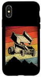 iPhone X/XS Dirt Track Racing Race Sprint Car Vintage Retro Case