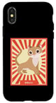 Coque pour iPhone X/XS Anime Cougar Animals Lover Otaku Retro Style japonais