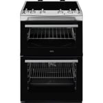 AEG CIX6500ABM Electric Double Oven with 4 Induction Hobs - Stainless Steel