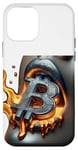 Coque pour iPhone 12 mini Bitcoin Femme Chaud Feu Flamme Visage Féminin Meme