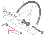 Pikalinkku Shimano 133mm WH-RS500-TL-F