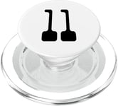 Numéro Eleven #11 Uniforme d'équipe sportive anniversaire anniversaire PopSockets PopGrip pour MagSafe