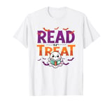 Read Or Treat Halloween Book Reading Lover Halloween Costume T-Shirt