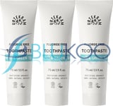 Urtekram Organic Mint with Green Tea Toothpaste - 75ml (Pack of 3)