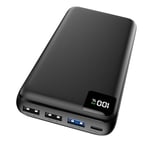 Bilivein Power bank 20000mAh, 22.5w Fast Charging Portable Charger PD 3.0 QC 4.0 Battery Pack with USB C Output/Input, External Battery Pack for iPhone 15/14/13/Pro Max iPad Tablet